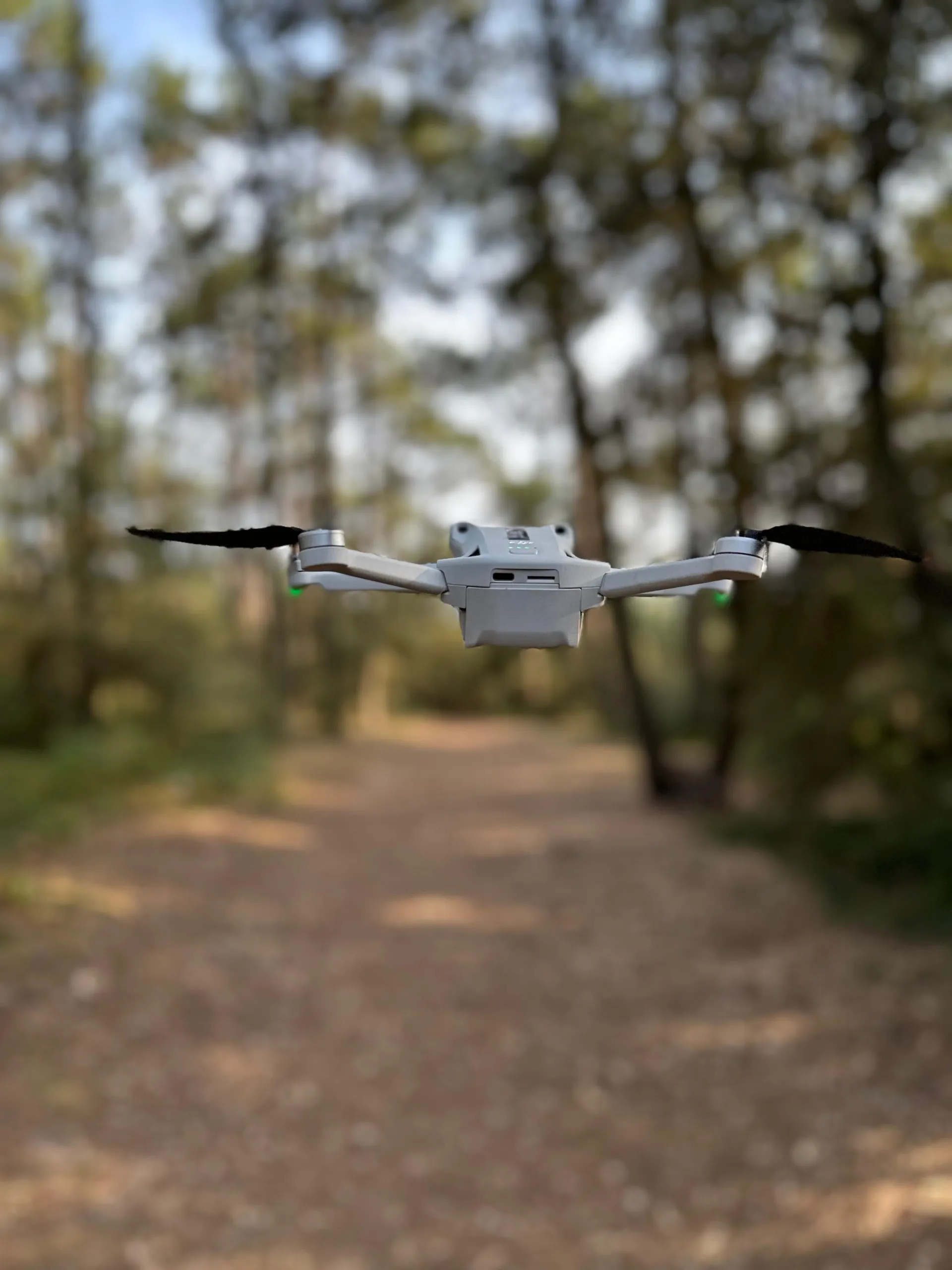 Drone en vol — mission d'inspection